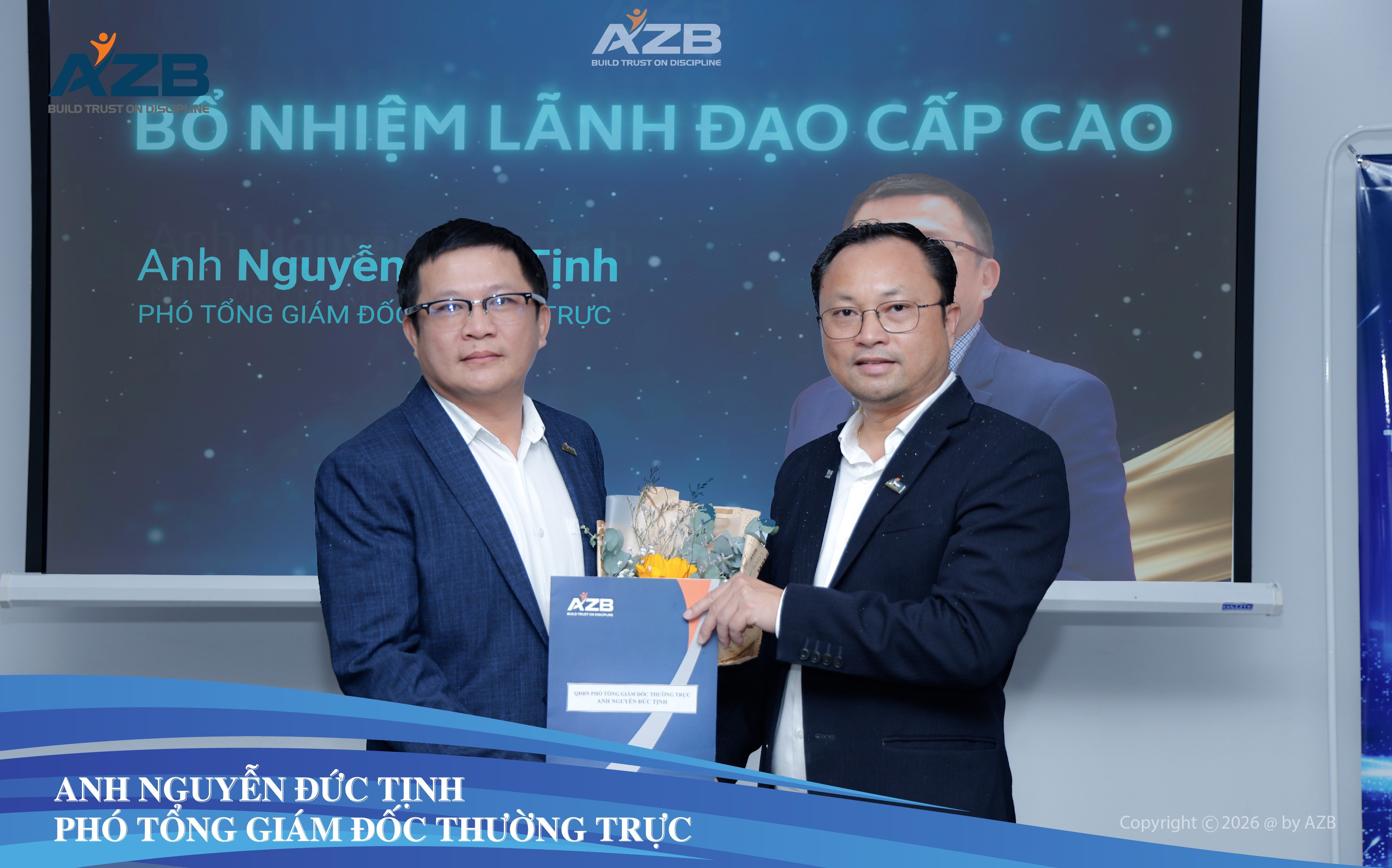 AZB 热烈祝贺常务副总经理正式任命